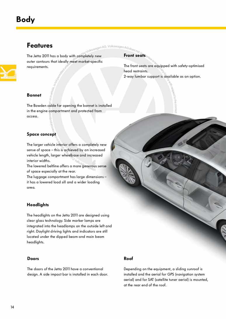 Examplepage for repair manual 3 Nr. 468: The Jetta 2011 (Mexico, USA, Canada)