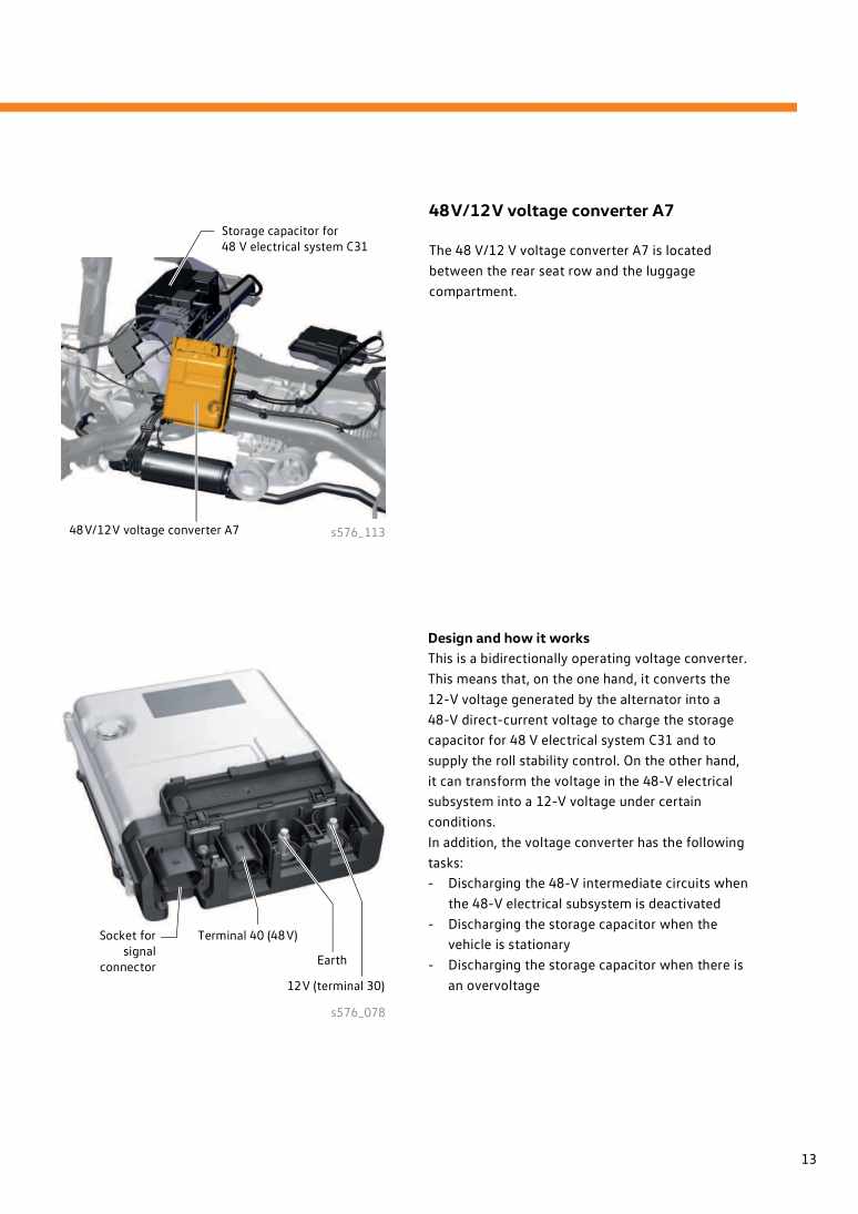 Examplepage for repair manual 3 Nr. 576: The Touareg 2019 Electrical System