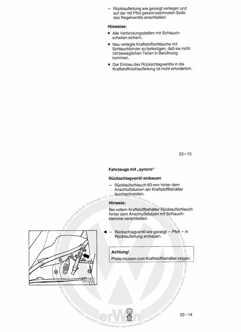 Examplepage for repair manual 2 Diesel Einspritz- und Vorglühanlage CS,JX,KY