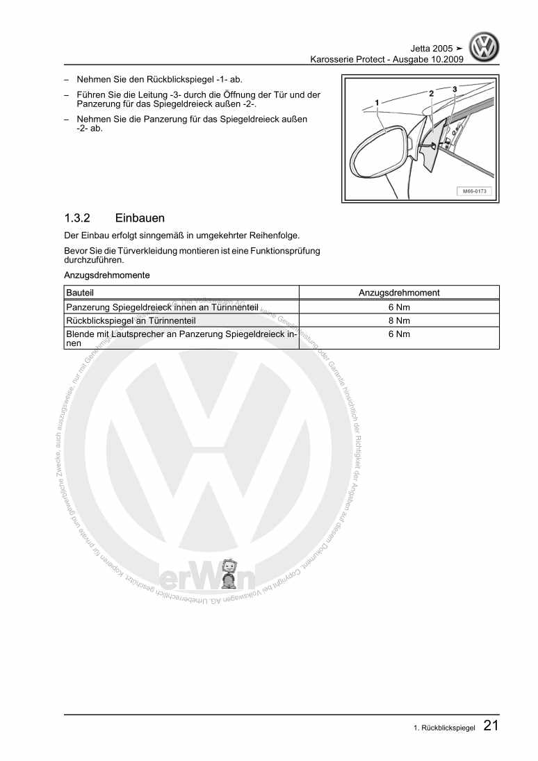 Examplepage for repair manual 2 Karosserie Protect