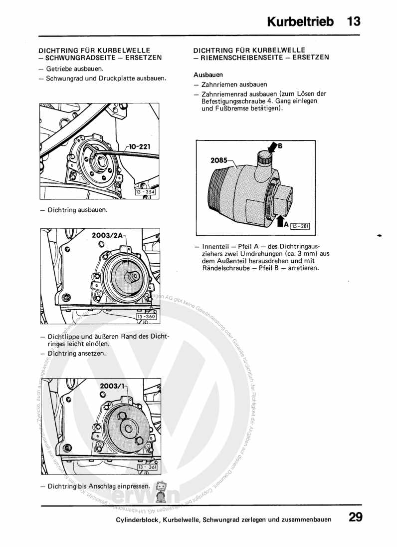 Examplepage for repair manual 3 1,3-, 1,6- und 1,8-l-Vergasermotor, Mechanik DS,DT,EP,JU,JV,PP,RL,RM,WP,WV,WY,YN,YP,YY