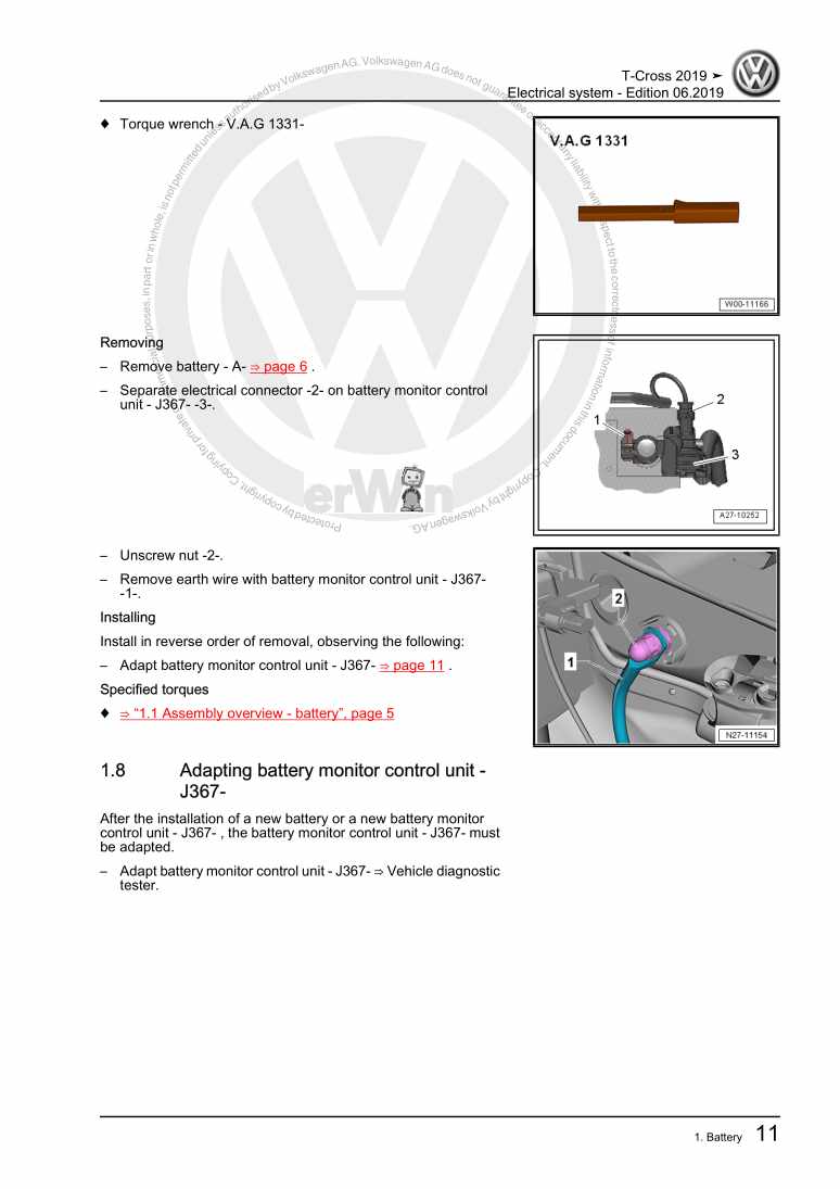 Beispielseite für Reparaturanleitung 2 Electrical system