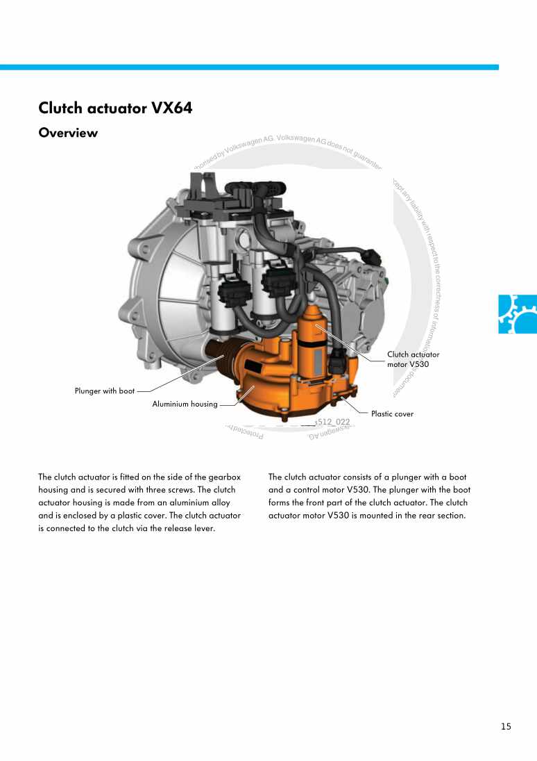 Examplepage for repair manual 3 Nr. 512: Automated 5-speed Manual Gearbox 0CT