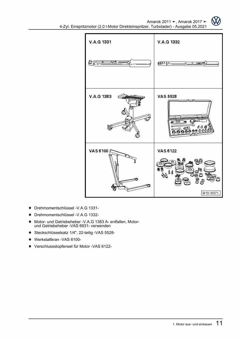 Examplepage for repair manual 4-Zyl. Einspritzmotor (2,0 l-Motor Direkteinspritzer, Turbolader)