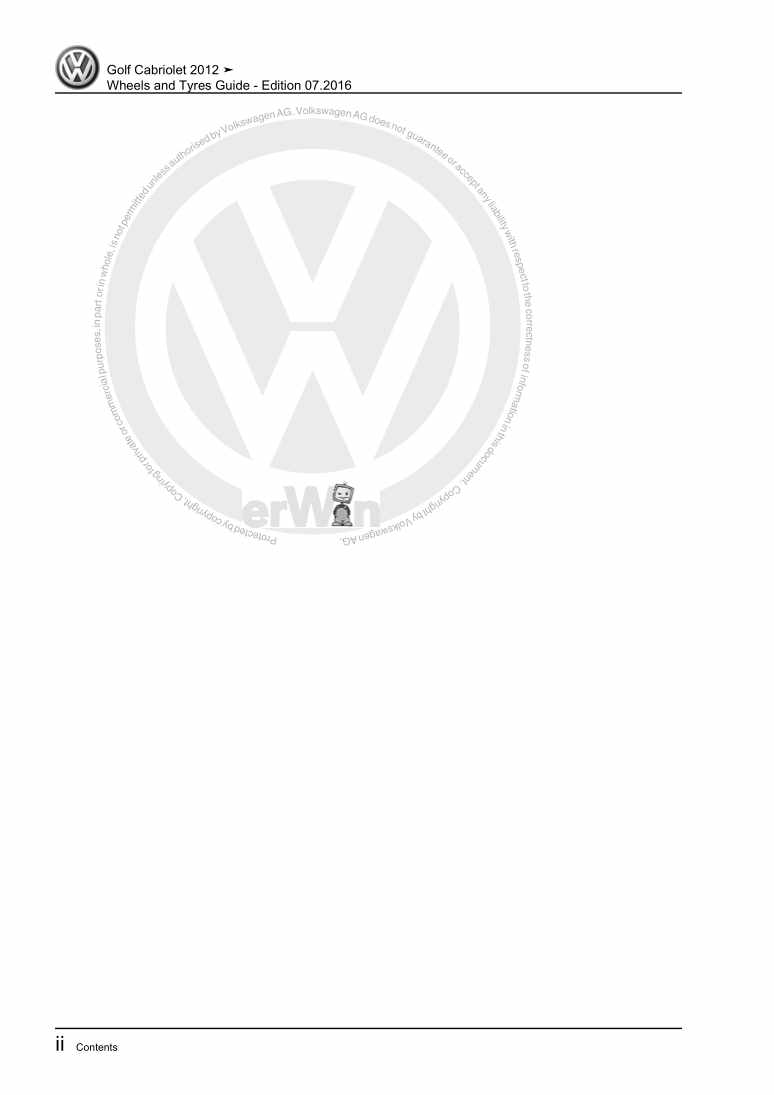 Examplepage for repair manual 2 Wheels and Tyres Guide