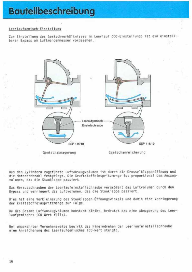 Examplepage for repair manual 3 Nr. 116: 2,4-l-Einspritzmotor 22 R im VW Taro
