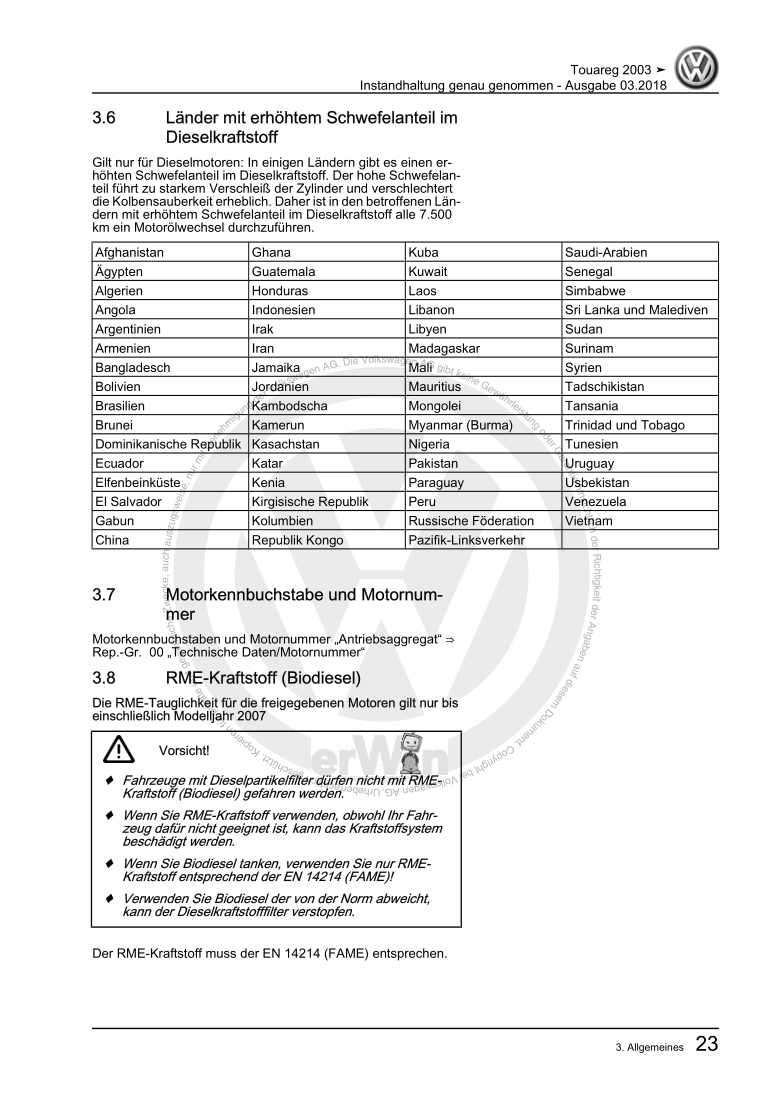 Beispielseite für Reparaturanleitung 3 Instandhaltung genau genommen