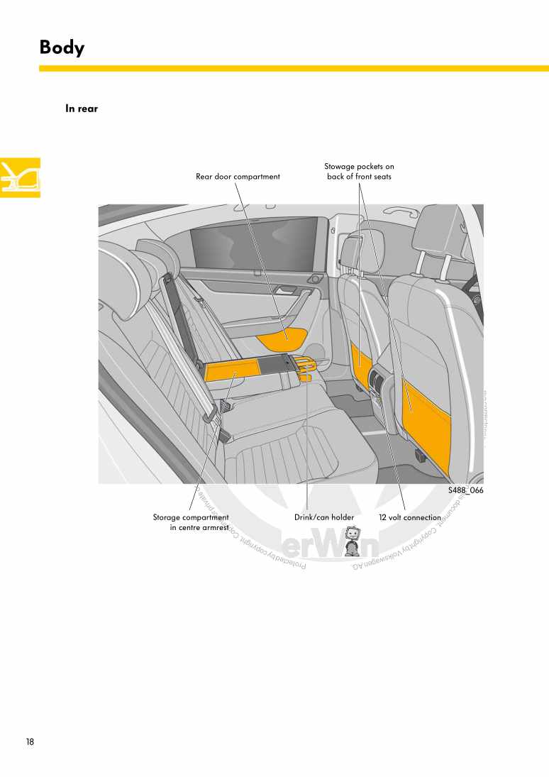 Examplepage for repair manual Nr. 488: The Passat 2011