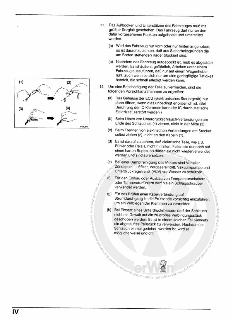 Examplepage for repair manual 3 Verteilergetriebe, Kardanwelle