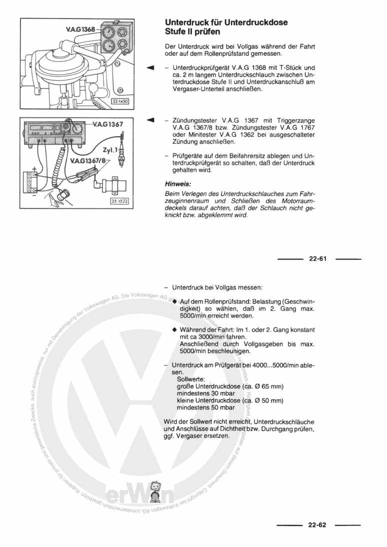 Examplepage for repair manual PIC- und 2E3-Vergaser/Zündanlage FA,FJ,GF,GG,GS,HK