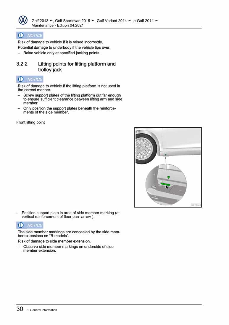 Beispielseite für Reparaturanleitung 2 Maintenance