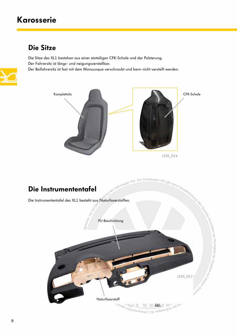 Examplepage for repair manual 3 Nr. 535: Der XL1